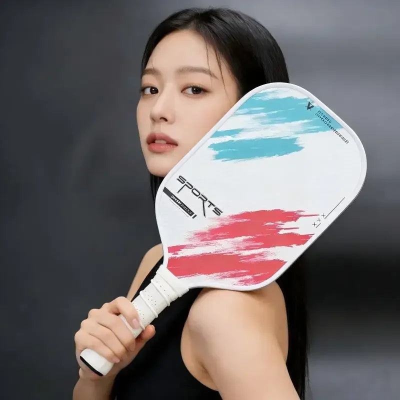 16mm fiberglass pickleball paddle set, various specifications suitable for beginner-level training specialized paddles